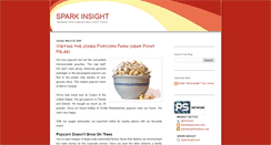 Desktop Screenshot of blog.sparkinsight.com